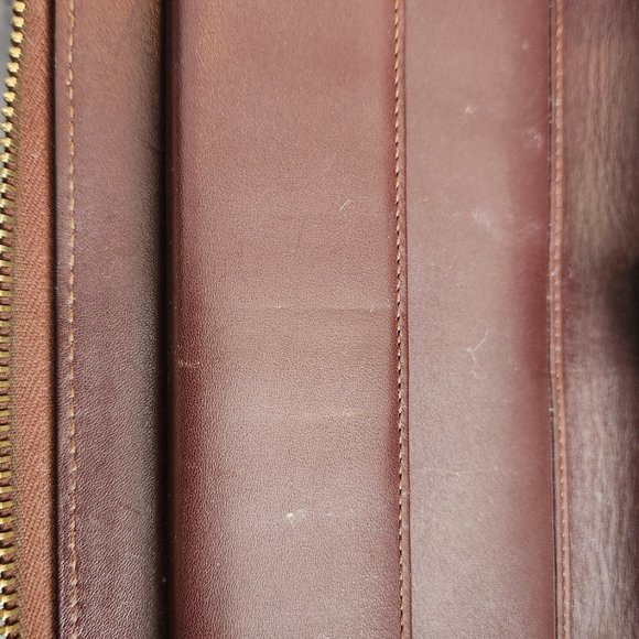 Burberry Nova Check Full-Size Zipper Wallet, with Dust Cover & Box- Authentic - Picture 9 of 13